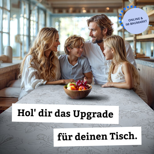 Tischdecke Manhattan Palmas grau image number null